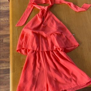 Pink romper pink lily boutique